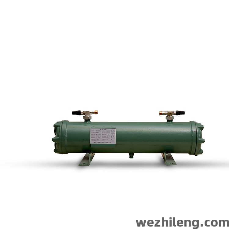 金豪壳管式油冷却器螺杆机组油冷却配件换热器水冷冷却换热器